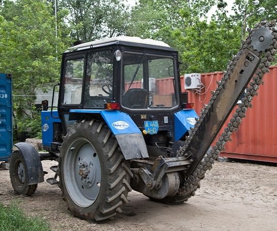 Траншеекопатель в аренду в Вольске и  Саратовской области